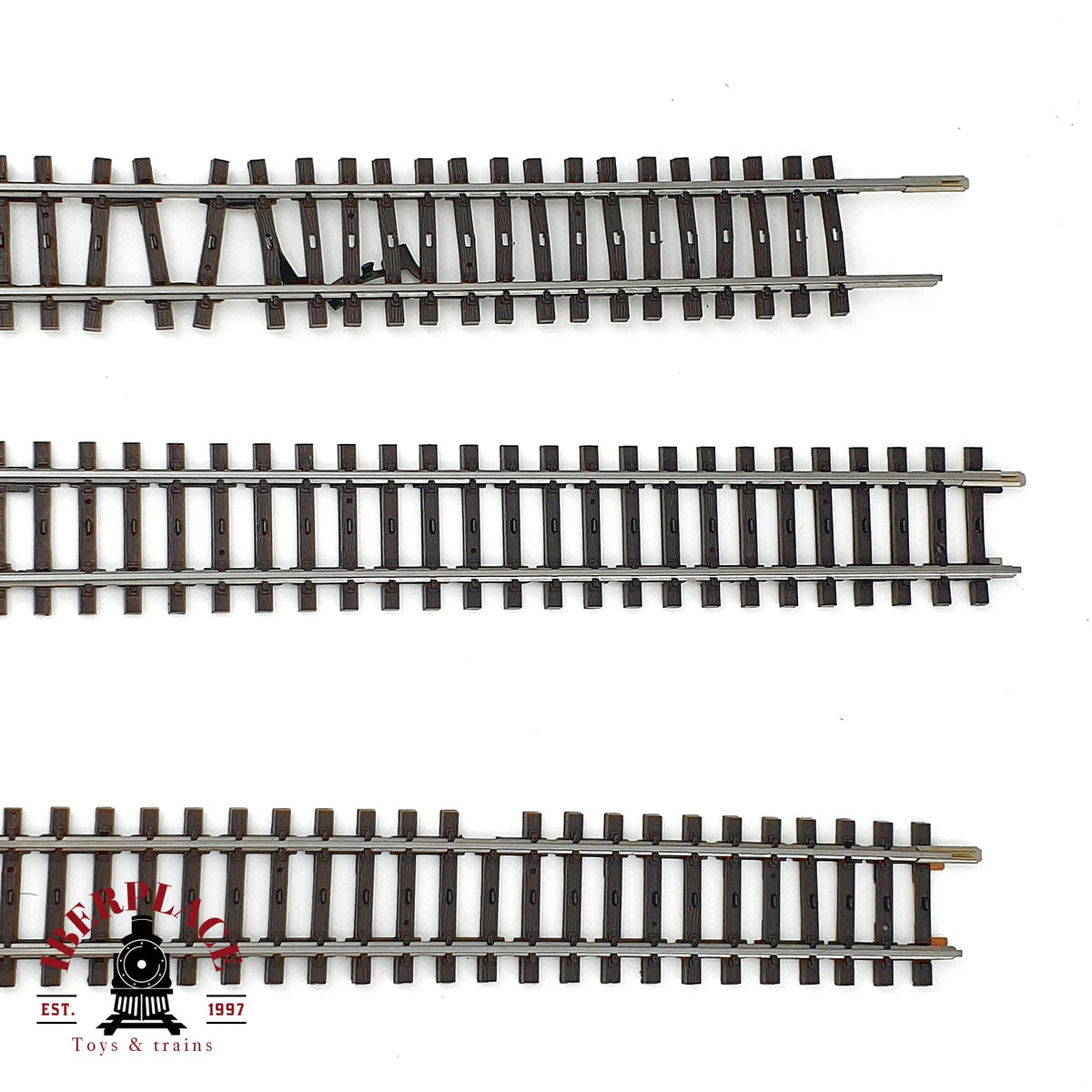 ♻️ Märklin 2205 3x vias flexibles Flexgleis via K 🟢 GRADE A - 🟡 GRADE B Escala H0 1:87