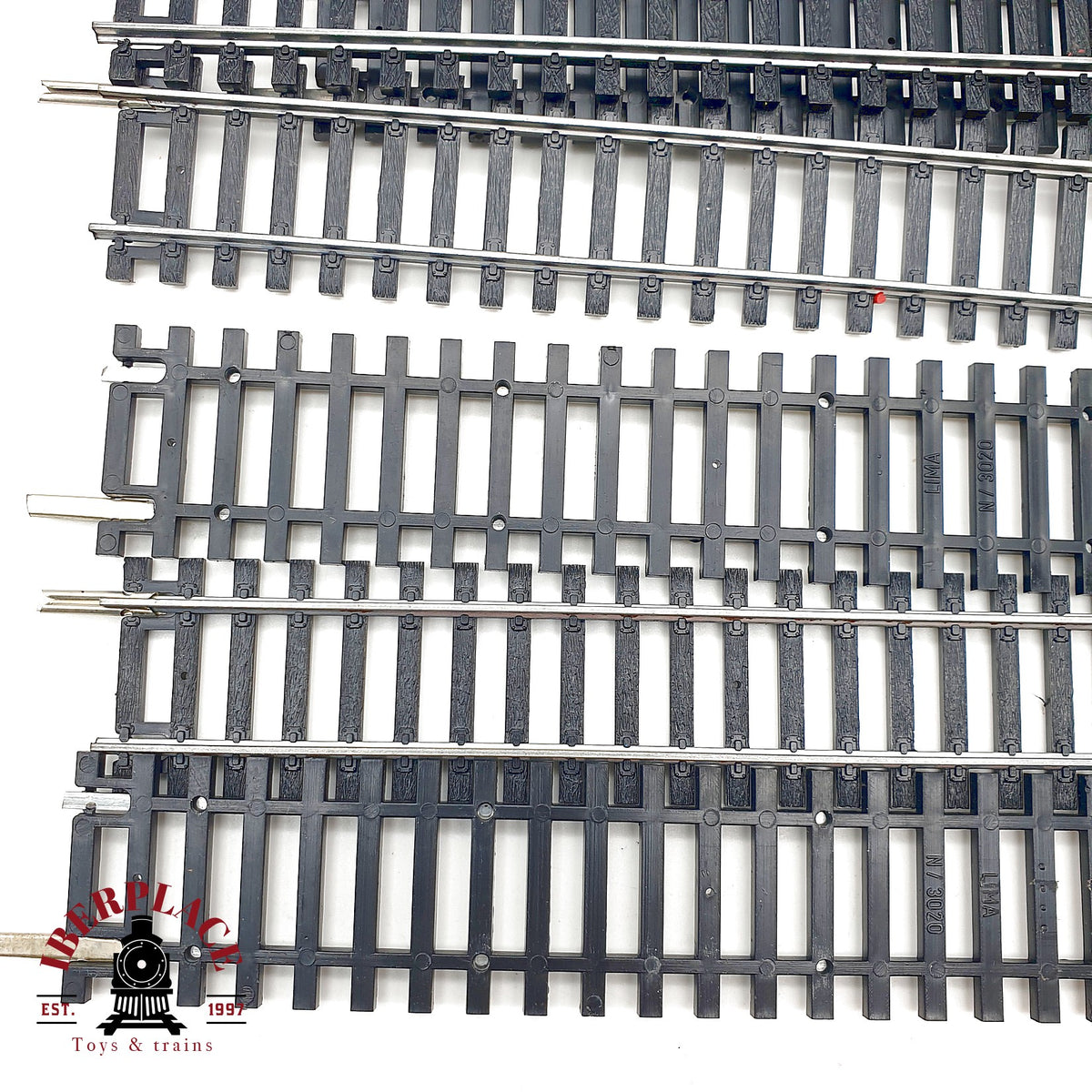 ♻️ Lima 10x 3020 vias rectas 220mm 🟢 GRADE A Escala H0 1:87