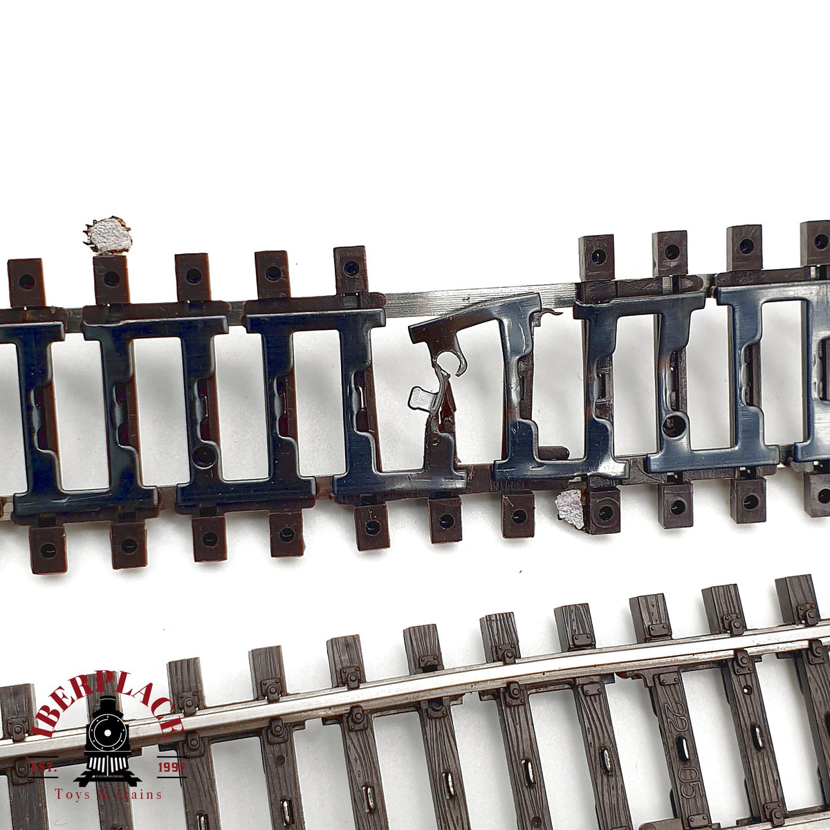 ♻️ Märklin 2205 5x vias flexibles Flexgleis via K 🔴 GRADE C Escala H0 1:87