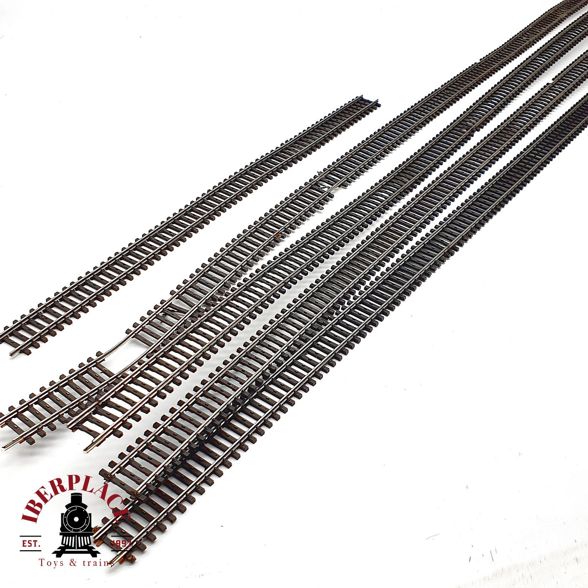 ♻️ Märklin 2205 5x vias flexibles Flexgleis via K 🔴 GRADE C Escala H0 1:87