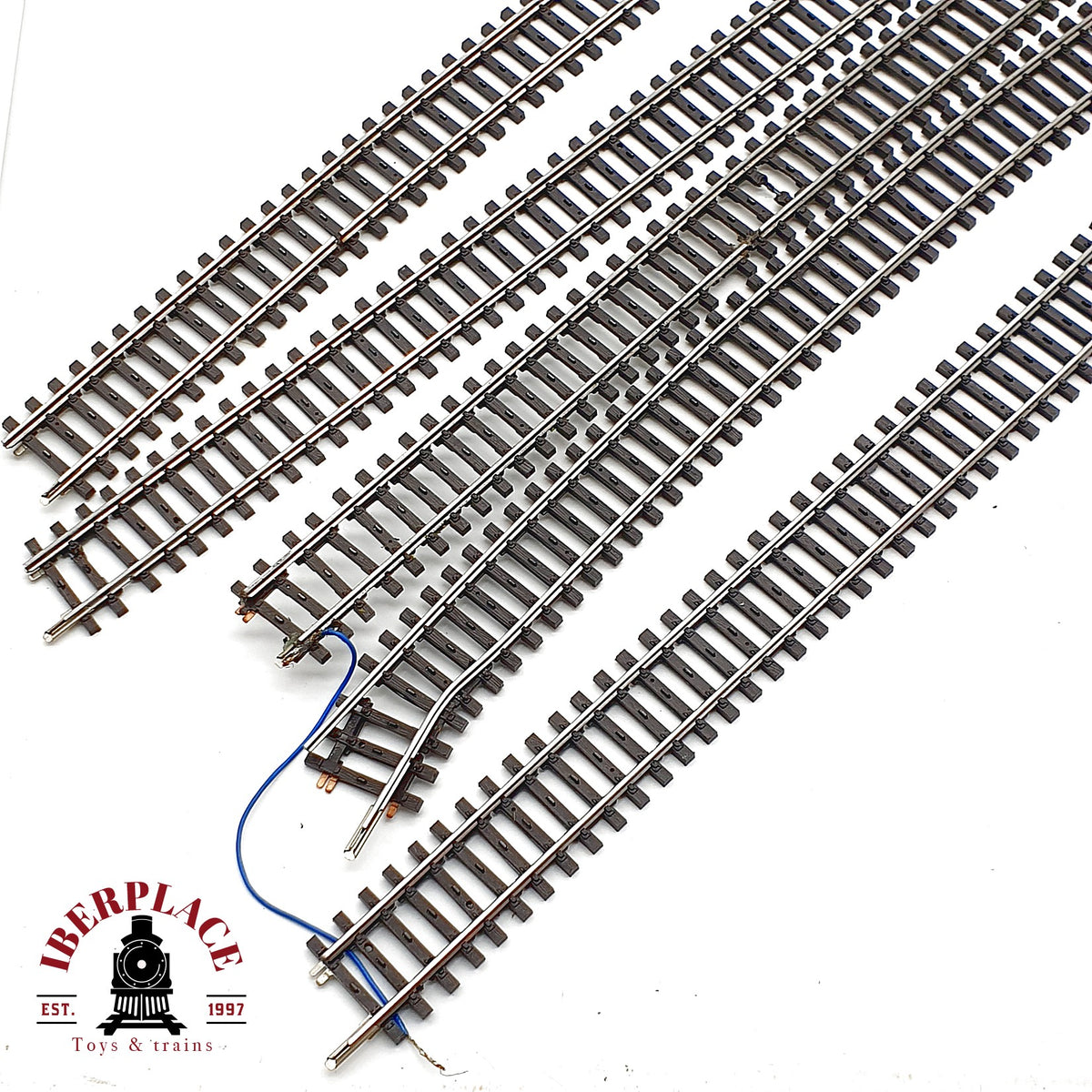 ♻️ Märklin 2205 5x vias flexibles Flexgleis via K - 🟢 GRADE A + 🟡 GRADE B Escala H0 1:87