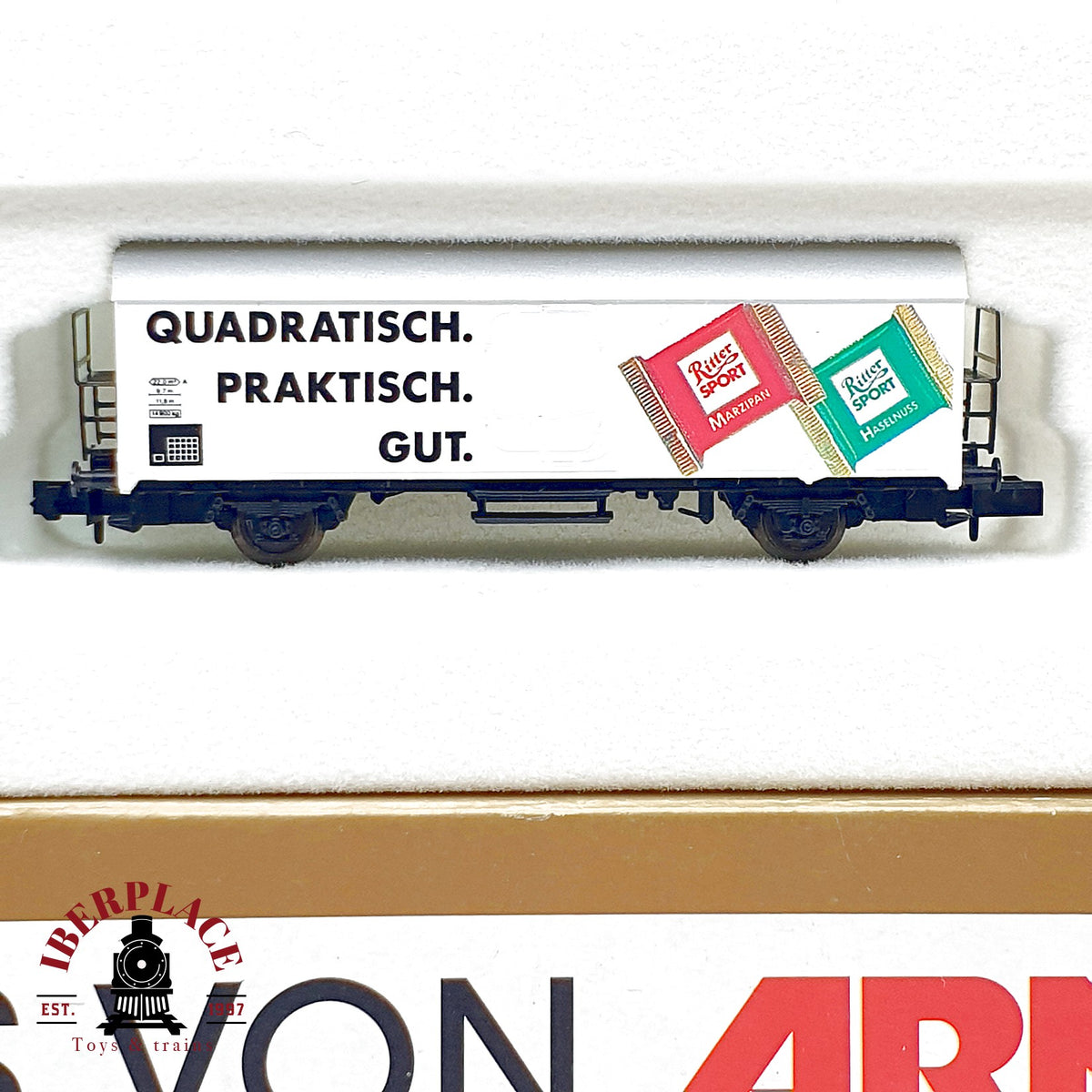 ♻️ Arnold 0238 Set 4 vagones Leckermaul Express Milka Haribo escala N 1:160