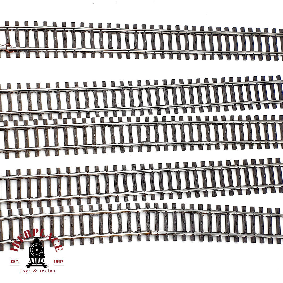 ♻️ Märklin 2205 5x vias flexibles Flexgleis via K - 🟢 GRADE A + 🟡 GRADE B Escala H0 1:87