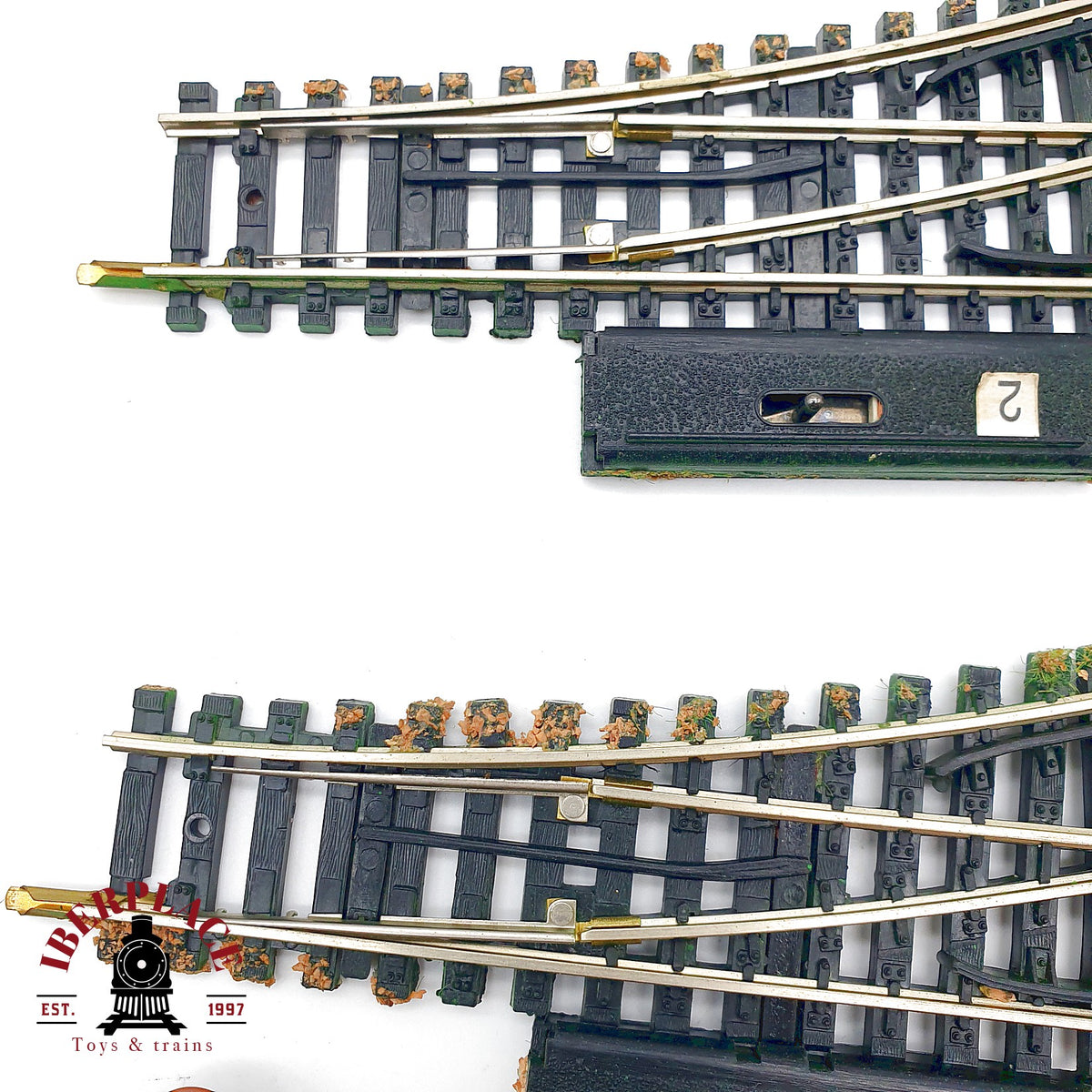 ♻️ Jouef 4 desvios electricos y pupitre mando - 🟡 GRADE B Escala H0 1:87