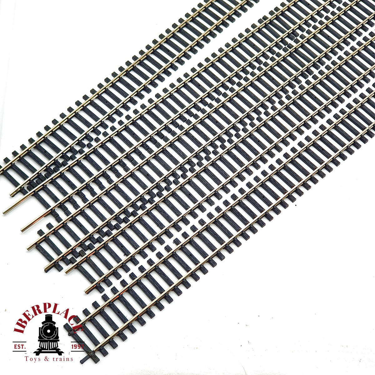 ♻️ Roco 42200 5x vias flexibles Flexgleis perfil 2,5 mm - 920 mm 🟢 GRADE A Escala H0 1:87