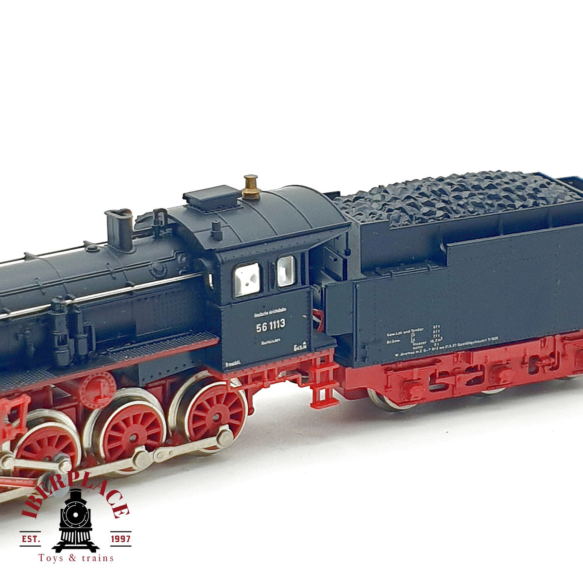 ♻️ Minitrix locomotora vapor BR 56 1113 tender DRG DB Ep II III escala N 1:160