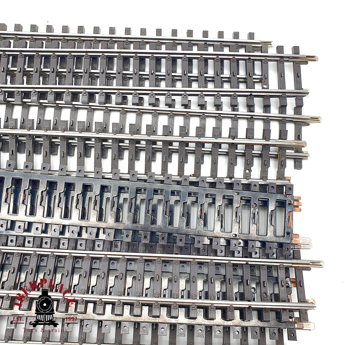 ♻️ Märklin 15x vias rectas y curvas tope de vias sistema K 🟡 GRADE B Escala H0 1:87