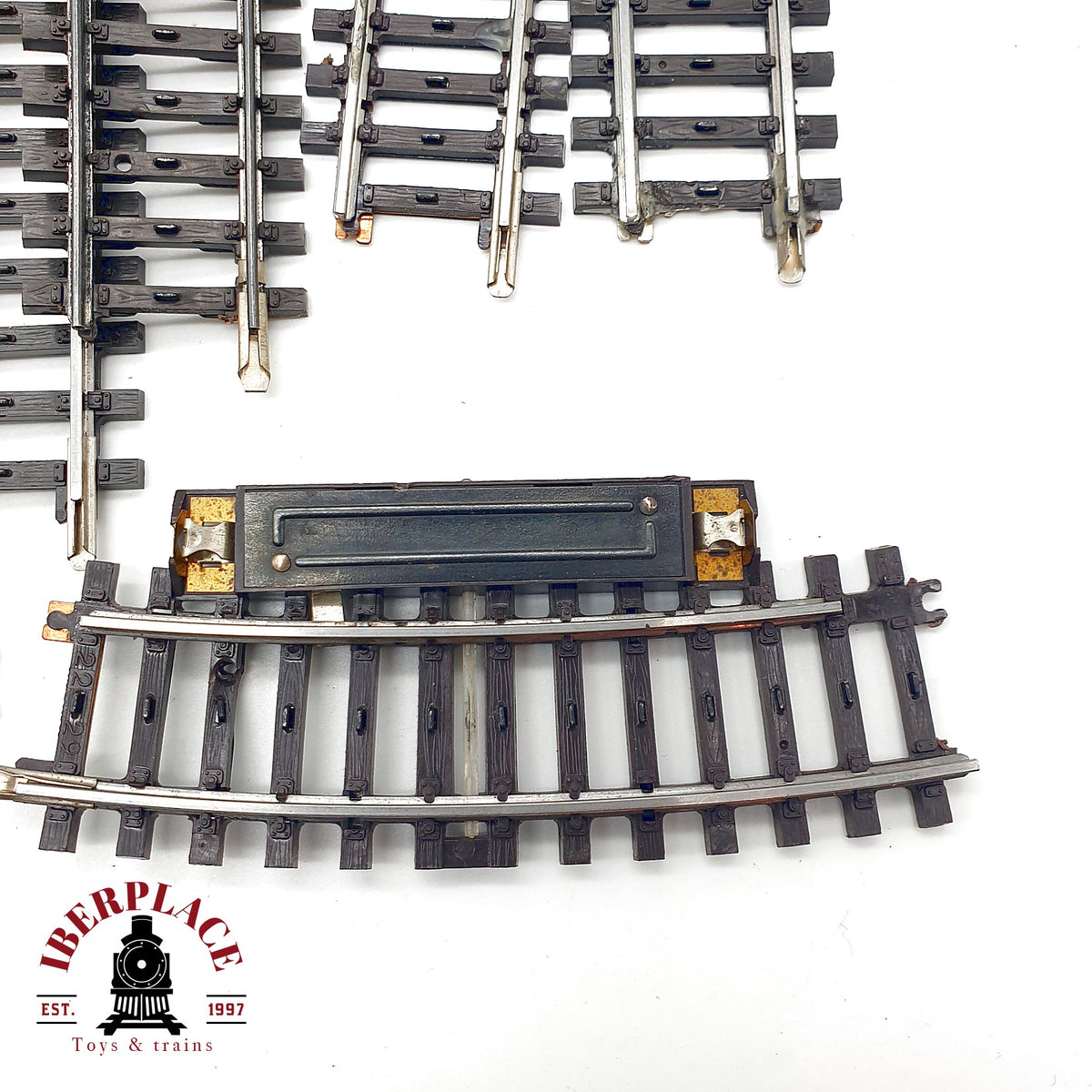 ♻️ Märklin 22x 2201 2202 vias rectas 🔴 GRADE C Escala H0 1:87
