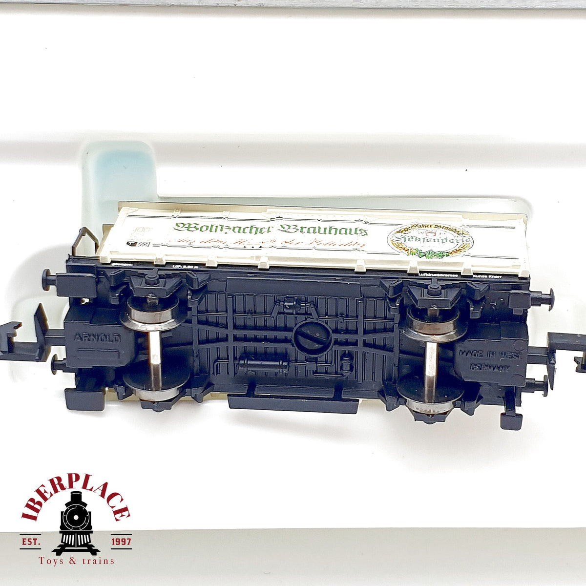 ♻️ Arnold 0238 Set 3 vagones cerveceros Holledau-Zug DB escala N 1:160