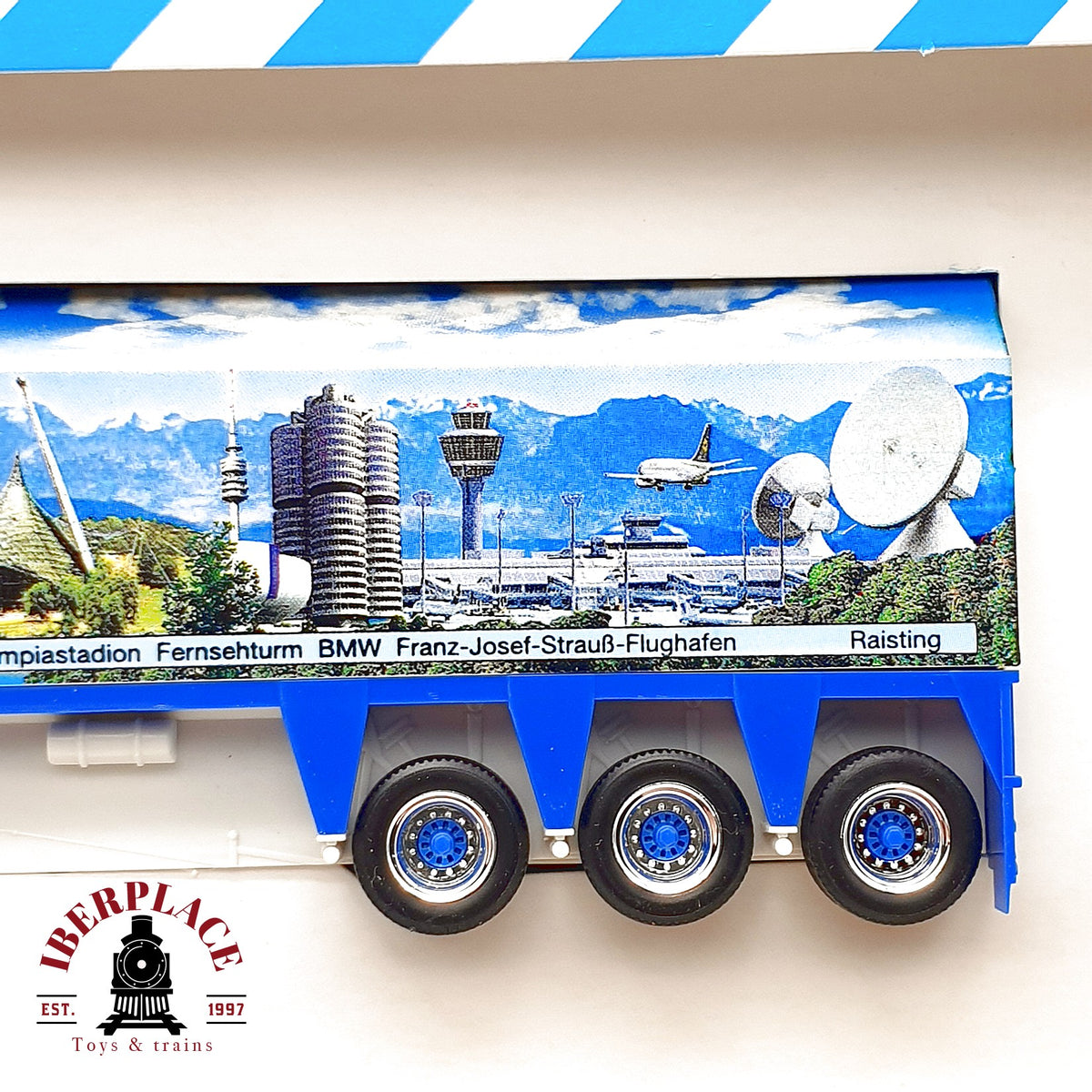 ♻️✨ Herpa camion semirremolque Bayern Edition Munchen Nº84 LTD 1500 H0 1:87