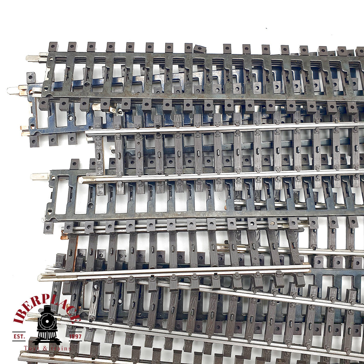 ♻️ Märklin 16x 2200 2201 vias rectas 180mm sistema K 🟡 GRADE B Escala H0 1:87