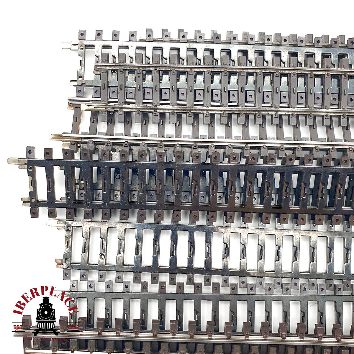 ♻️ Märklin 15x 2200 vías rectas 180mm sistema K 🟡 GRADE B Escala H0 1:87