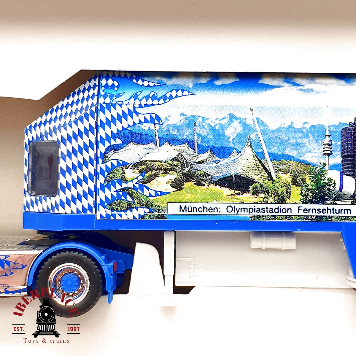 ♻️✨ Herpa camion semirremolque Bayern Edition Munchen Nº84 LTD 1500 H0 1:87