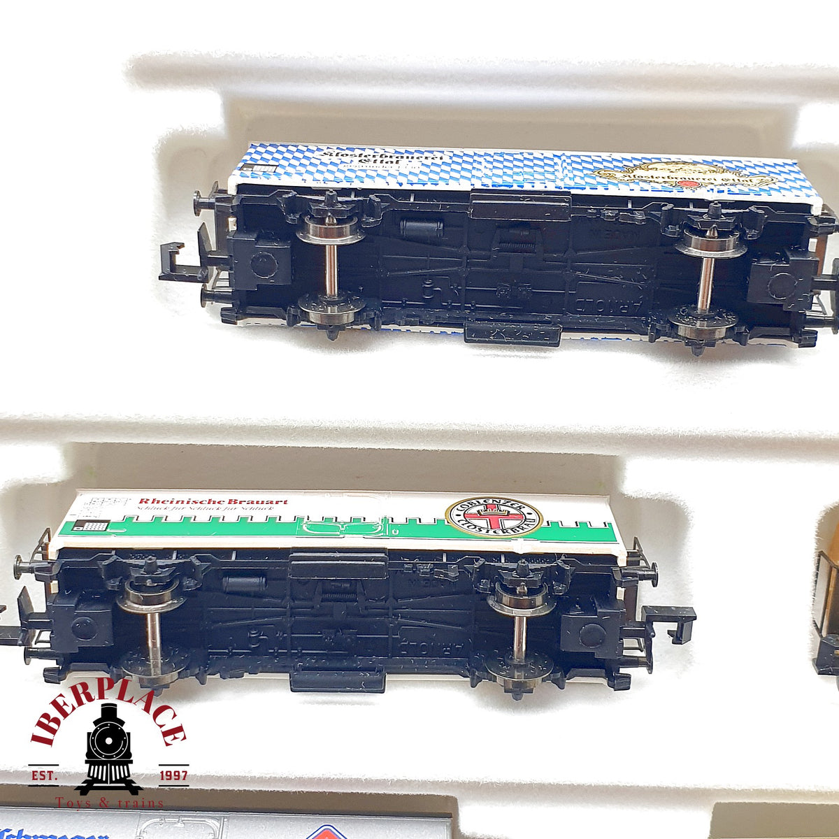 ♻️ Arnold 0165 Set 6 vagones Kloster-Brauereien Jahres-Sonderzug 1989 escala N 1:160