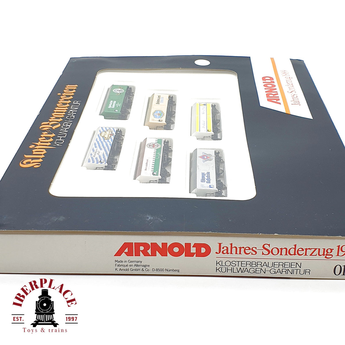 ♻️ Arnold 0165 Set 6 vagones Kloster-Brauereien Jahres-Sonderzug 1989 escala N 1:160