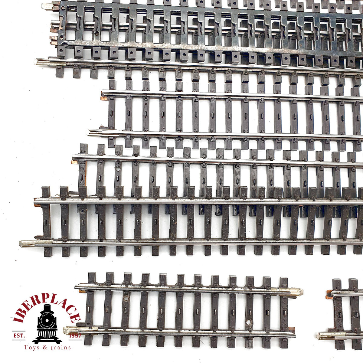 ♻️ Märklin 19x 2200 2221 2202 2233 vias rectas y curvas sistema K 🟡 GRADE B Escala H0 1:87