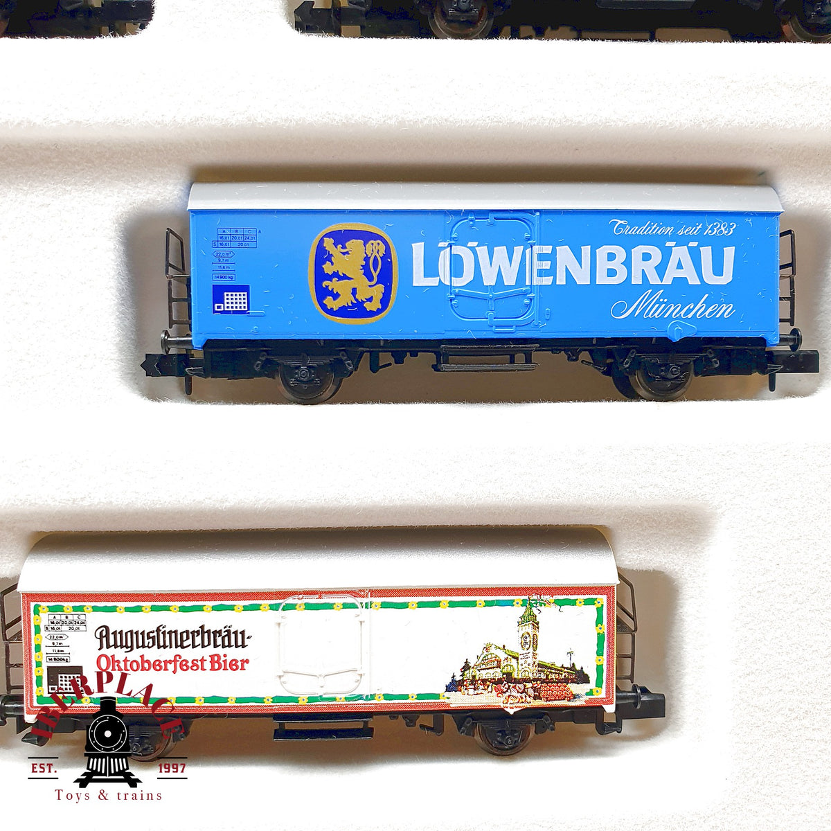 ♻️ Arnold 0149 Set 6 vagones Münchener Oktoberfest DB escala N 1:160