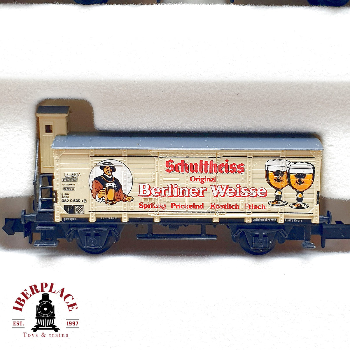 ♻️ Arnold 0156 Set 5 vagones Berliner Bierwagen Schultheiss DB escala N 1:160