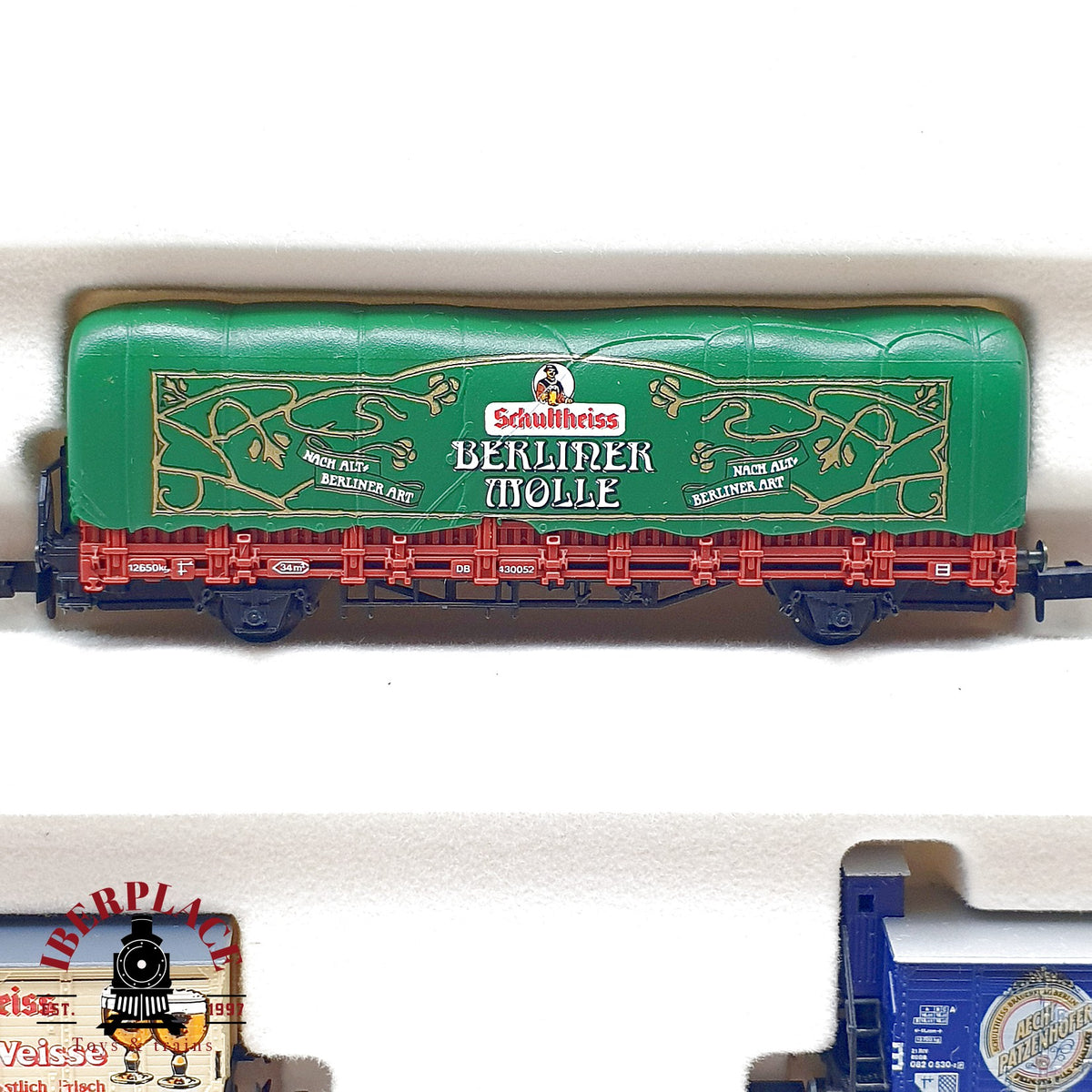 ♻️ Arnold 0156 Set 5 vagones Berliner Bierwagen Schultheiss DB escala N 1:160