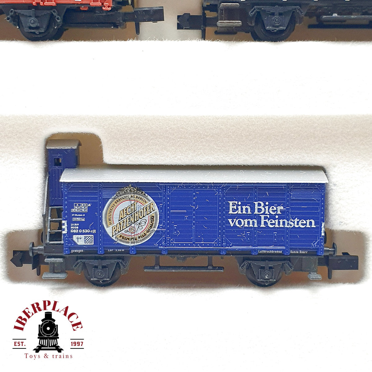 ♻️ Arnold 0156 Set 5 vagones Berliner Bierwagen Schultheiss DB escala N 1:160