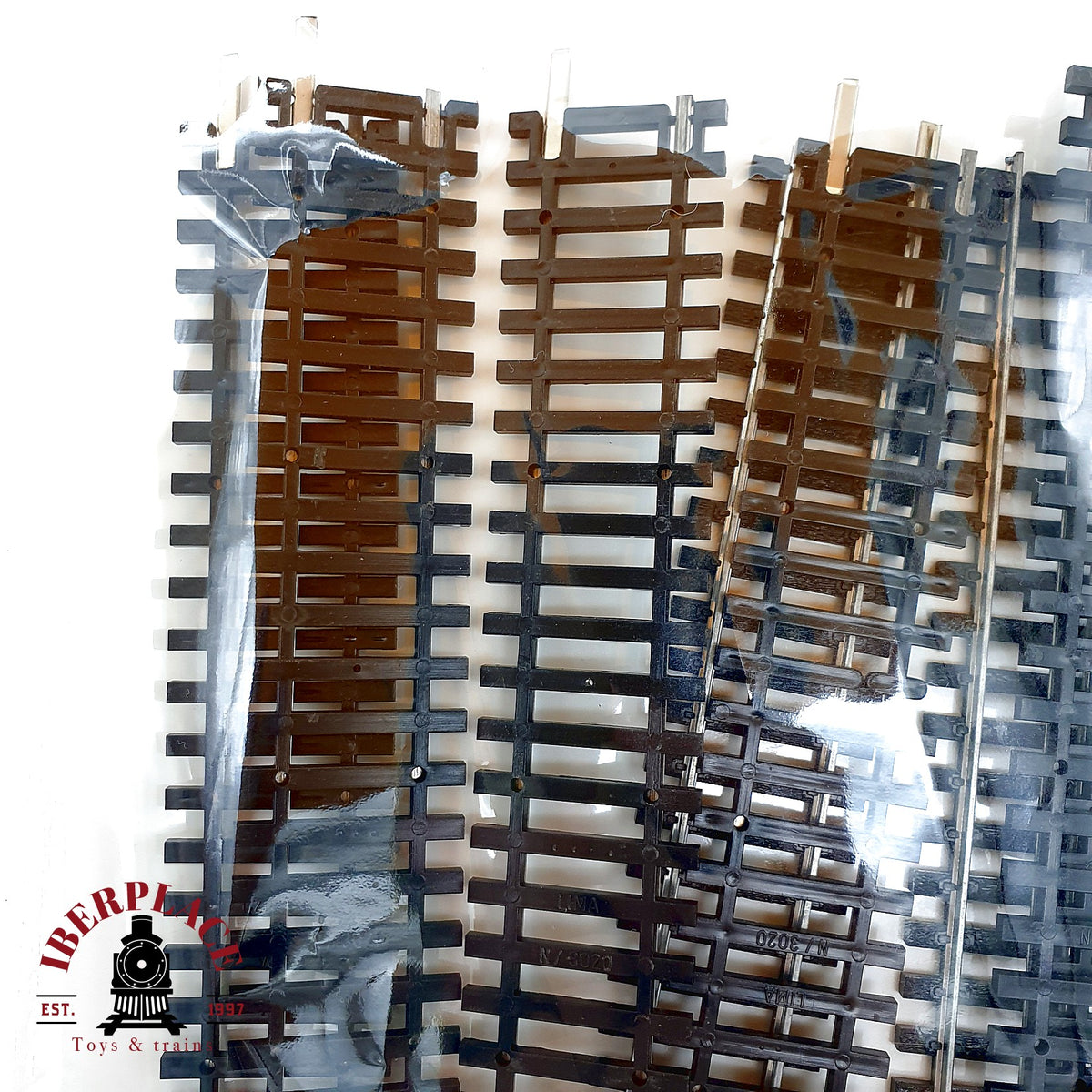 ♻️ Lima 12x 3020 vias rectas 220mm - 🟢 GRADE A Escala H0 1:87