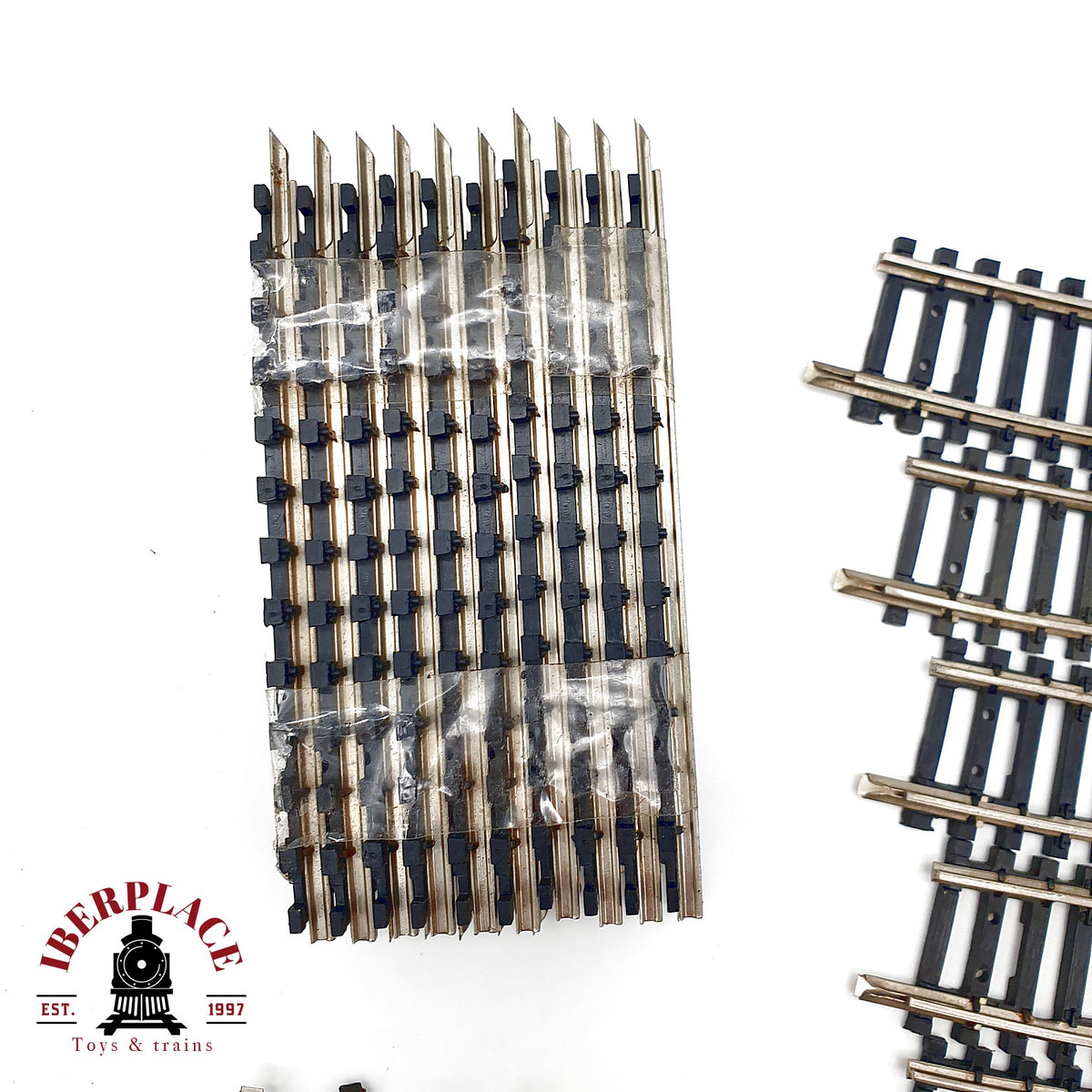 ♻️ Rivarossi 35x vías curvas y rectas S-148 S-150 🟢 GRADE A 🟡 GRADE B Escala H0 1:87