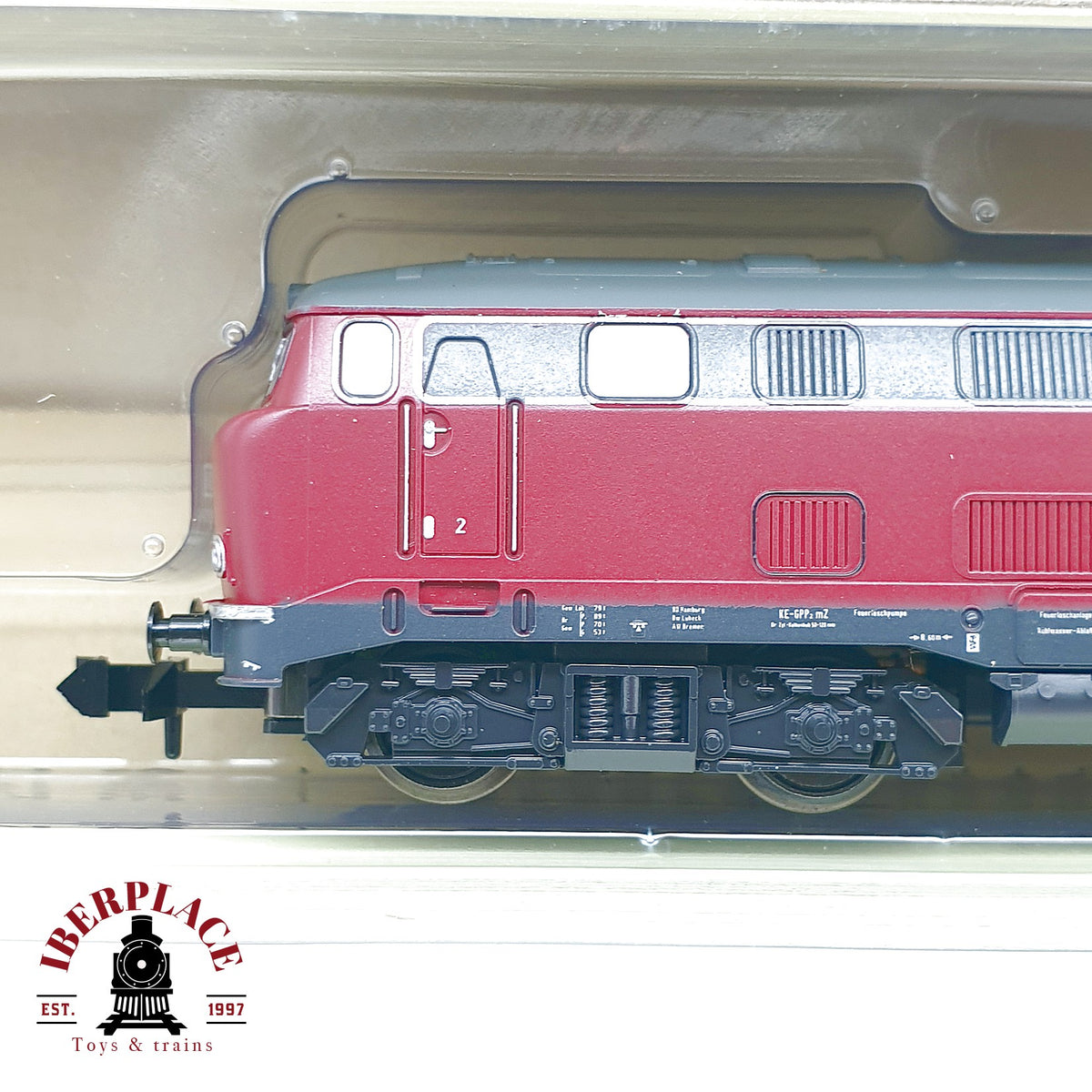 ♻️ Minitrix 11030 Set tren diésel BR 216 DB 6 vagones cisterna VTG escala N 1:160