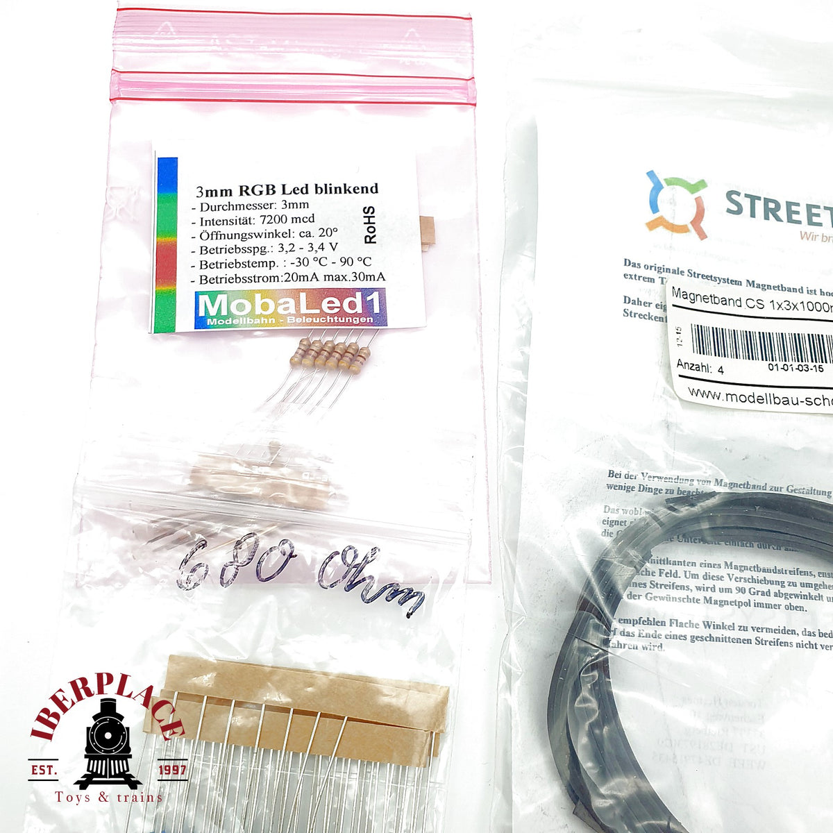 ♻️ Streetsystem MobaLedLib Lote electronica servos LEDs resistencias maquetismo Escala H0 1:87