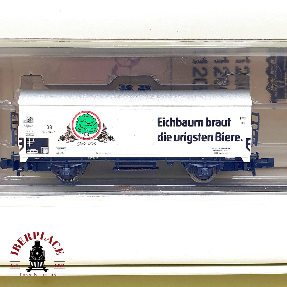 ♻️ Minitrix 11031 Set tren tractora V36 DB 3 vagones cerveceros escala N 1:160