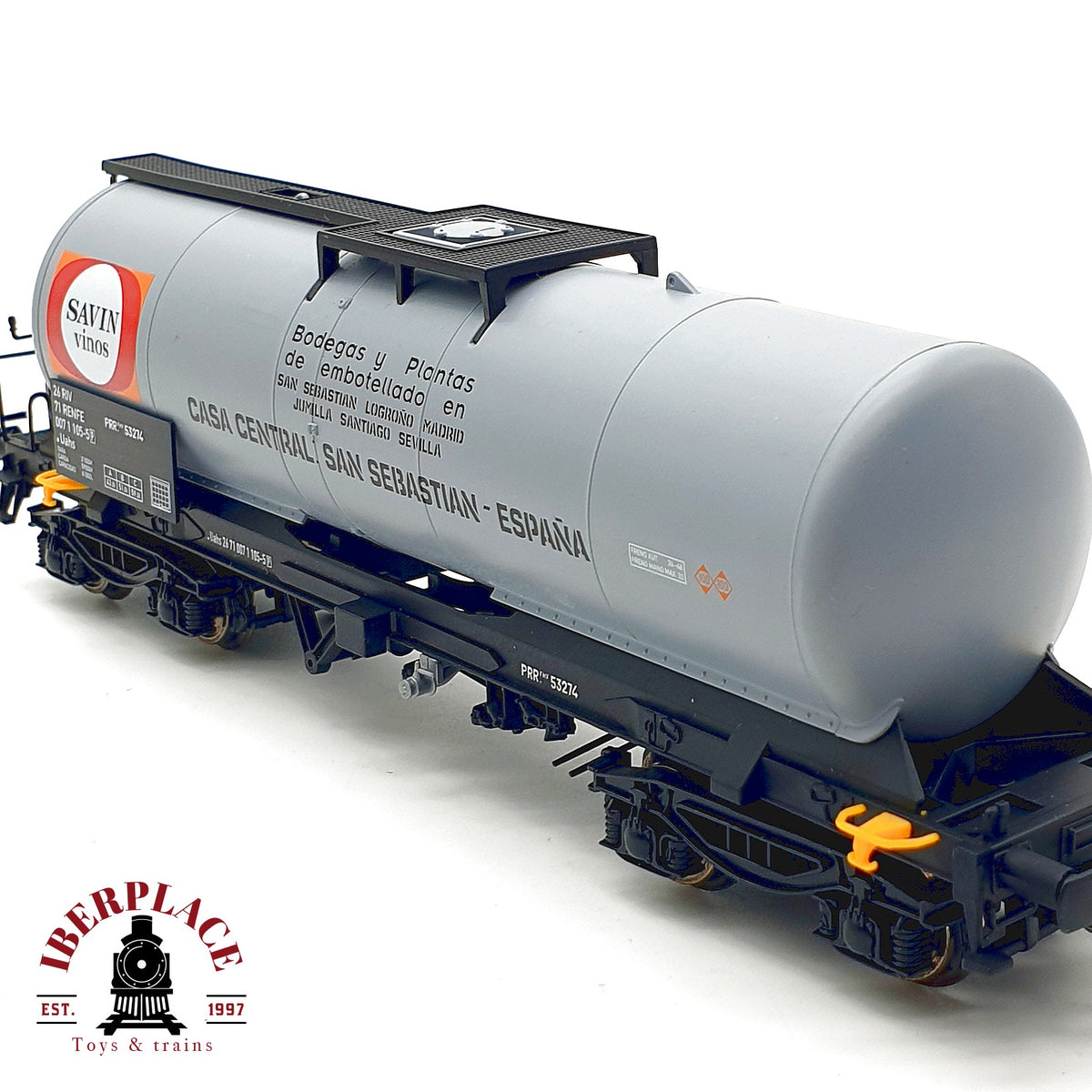 ♻️✨ Electrotren 5856K vagon cisterna Vinos SAVIN San sebstian RENFE Escala H0 1:87