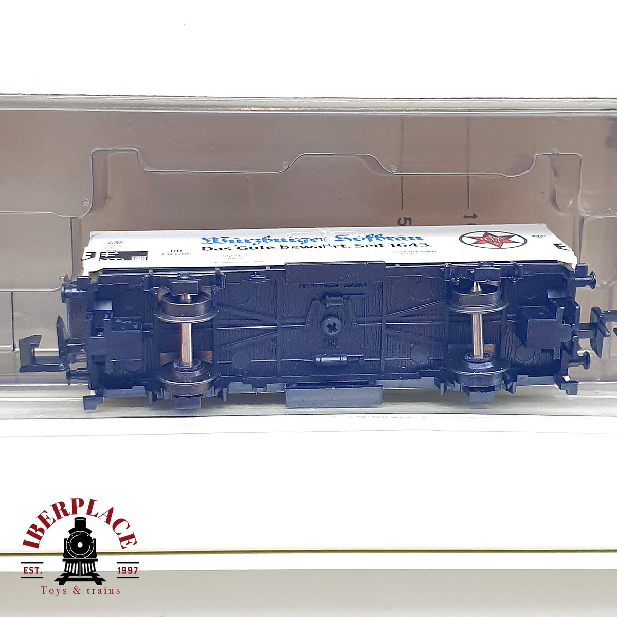 ♻️ Minitrix 11031 Set tren tractora V36 DB 3 vagones cerveceros escala N 1:160