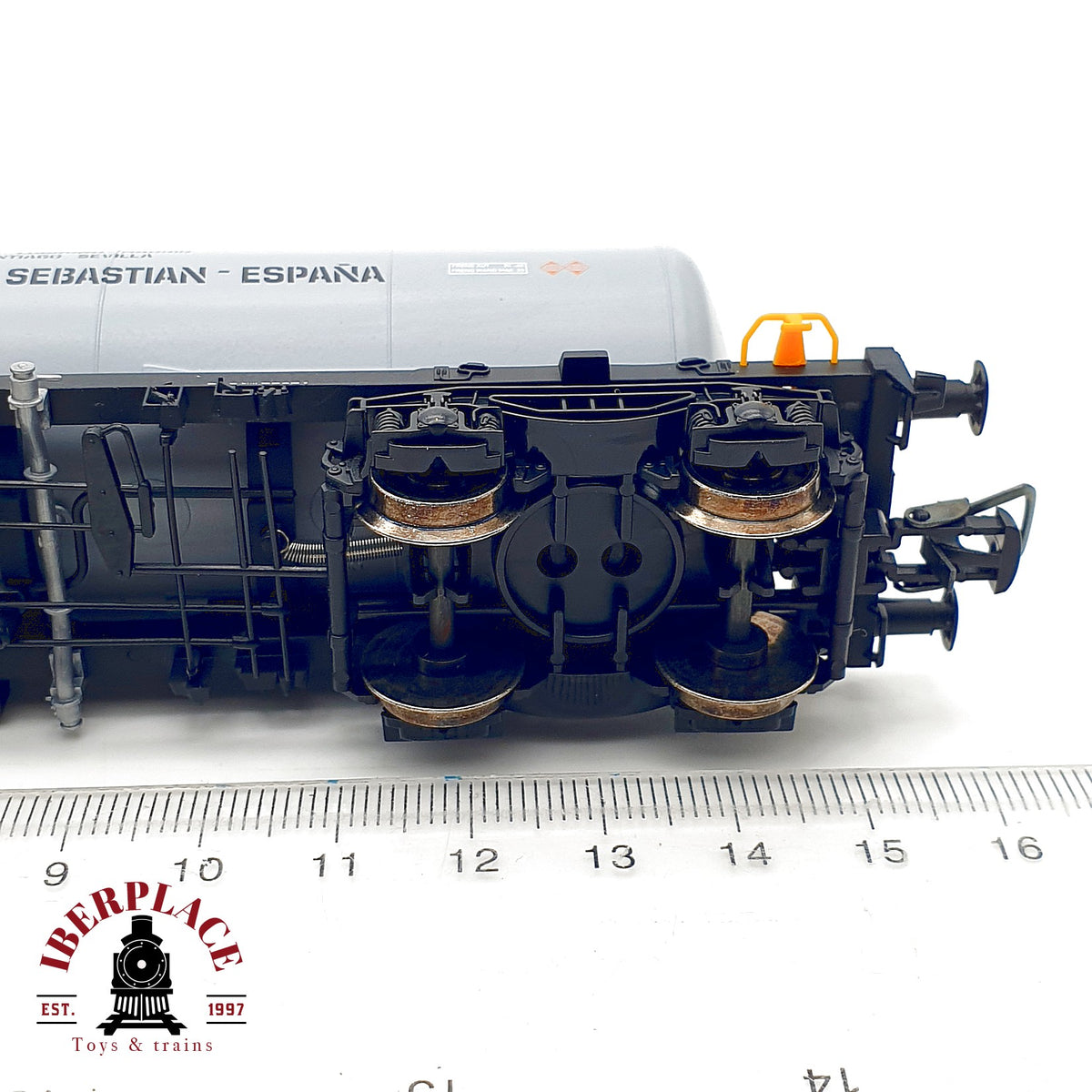 ♻️✨ Electrotren 5856K vagon cisterna Vinos SAVIN San sebstian RENFE Escala H0 1:87