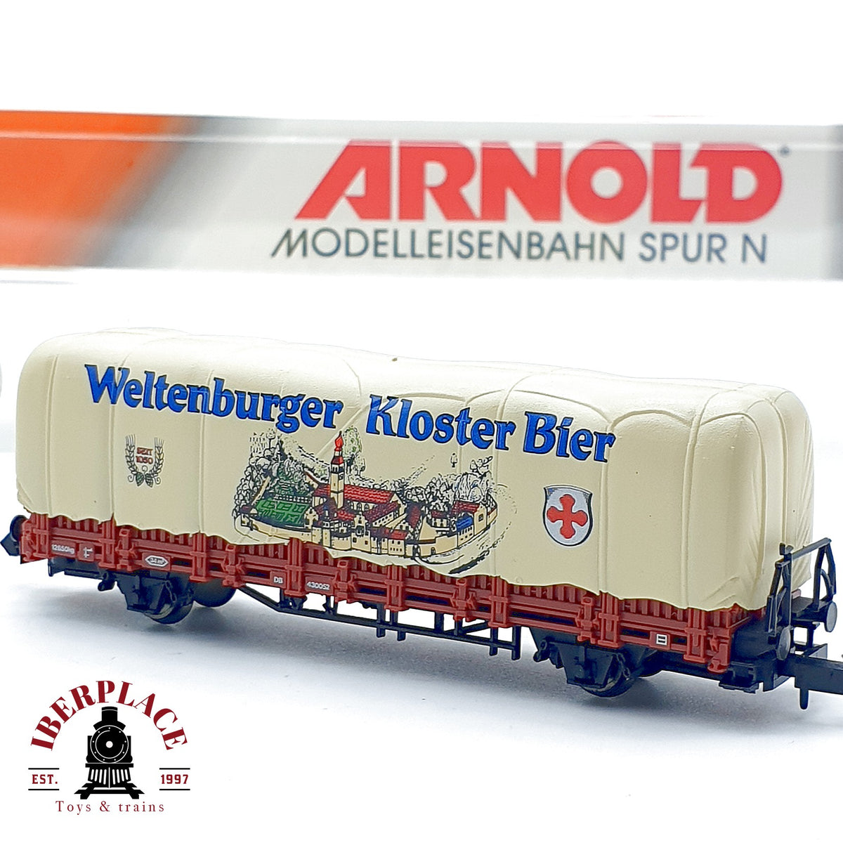 ♻️ Arnold 4470 Vagon Cervezero Weltenburger Kloster Bier DB Ep IV escala N 1:160