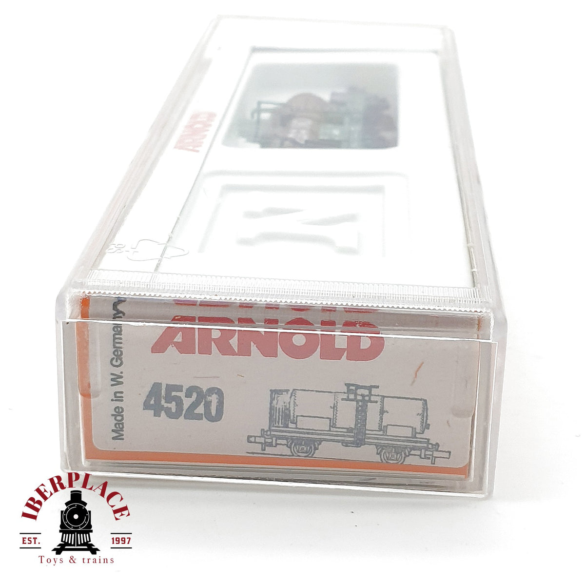 ♻️ Arnold 4520 Vagon Cisterna Ebano con Garita Guardafrenos DRG Ep II escala N 1:160