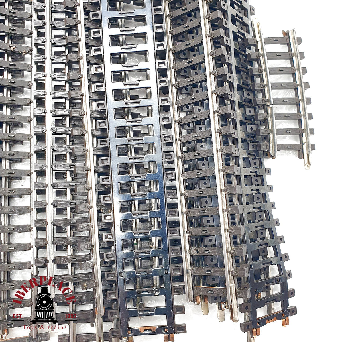 ♻️ Märklin 22x 2209 2200 vías rectas 🔴 GRADE C Escala H0 1:87
