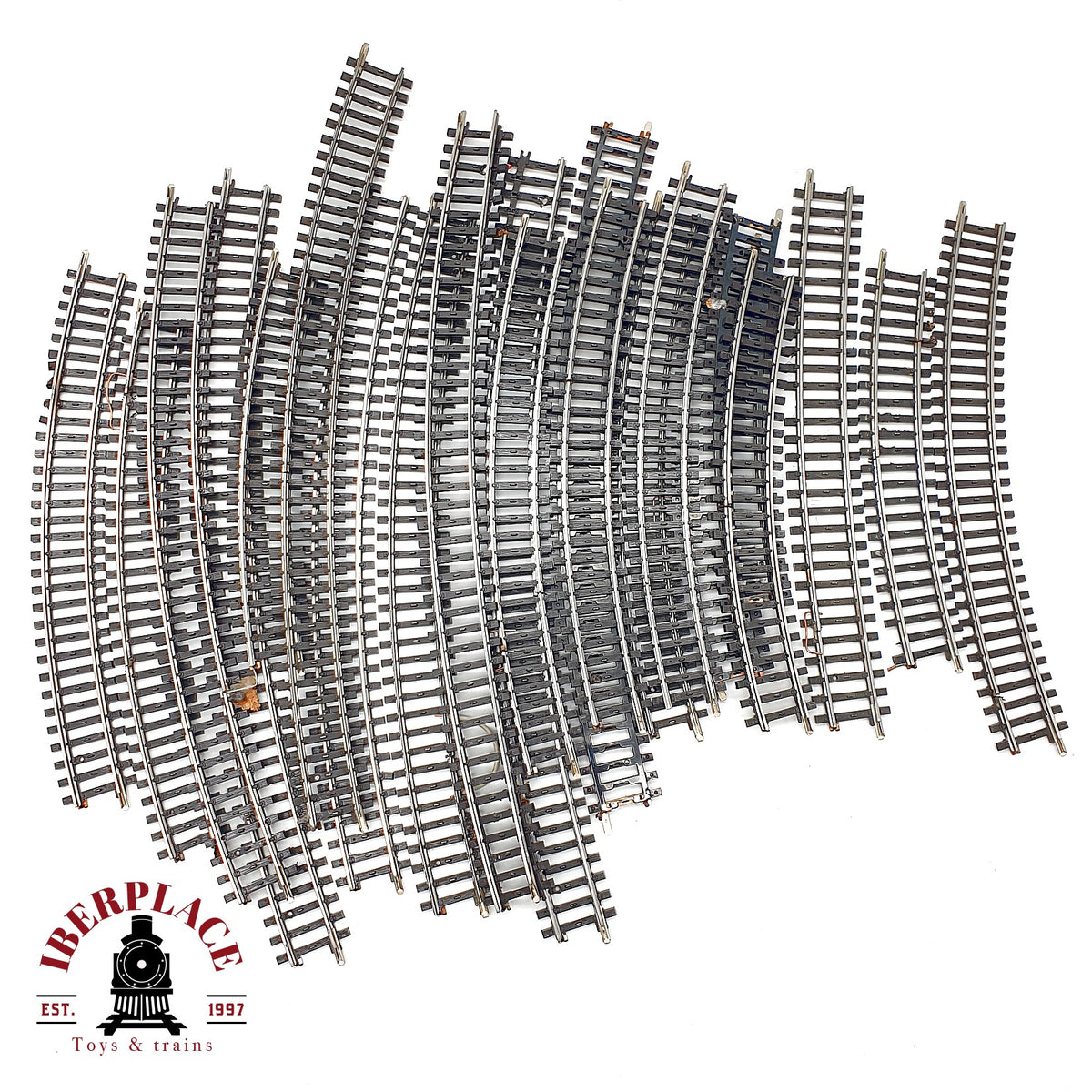 ♻️ Märklin 21x 2231 2251 2221 vías curvas 🔴 GRADE C Escala H0 1:87