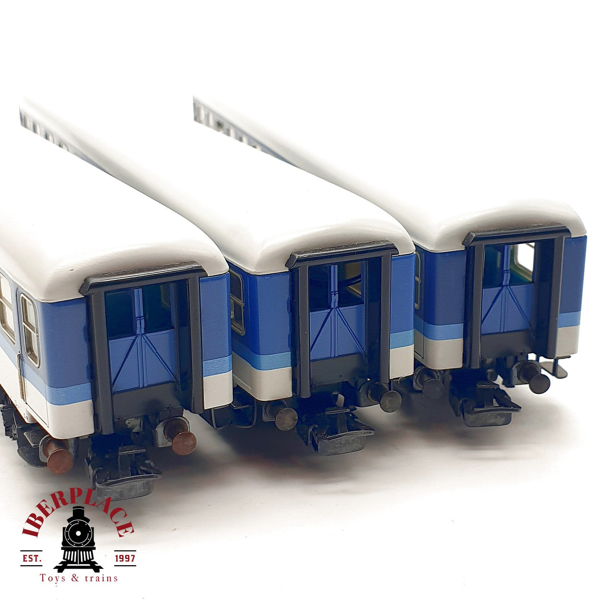 ♻️✨ Märklin Set 3x vagones InterRegio DB 4027 4032 1a 2a clase Chapa Escala H0 1:87