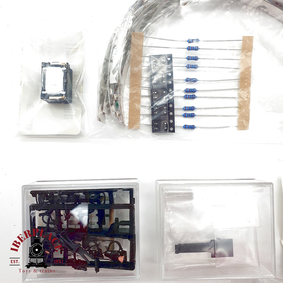 ♻️ piezas de repuesto iluminacion LED tiras accesorios para locomotoras Escala H0 1:87
