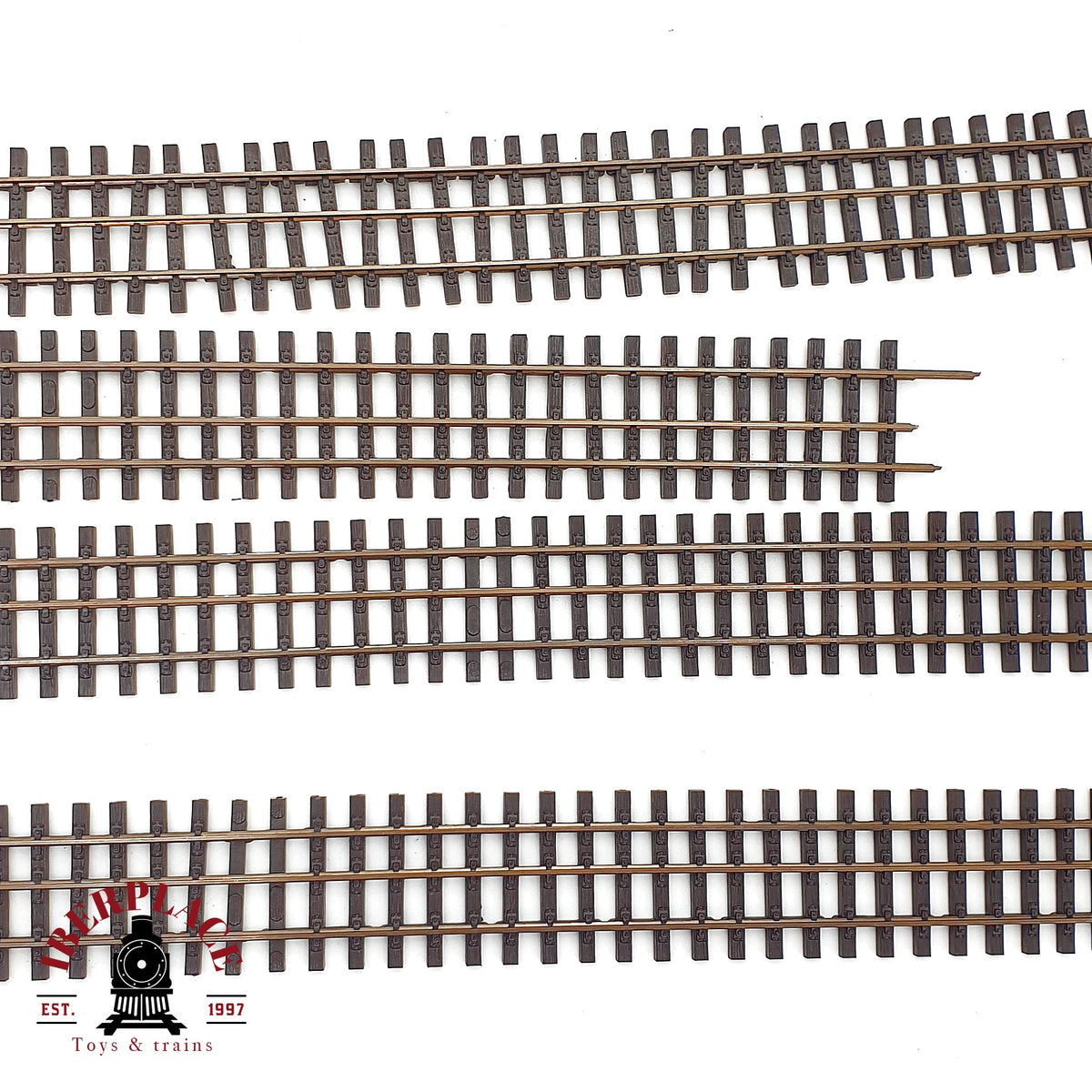 ♻️ Pilz 4x 85126 Via Flexible 1000mm Modellgleis tres carriles 🔴 GRADE C Escala H0 1:87