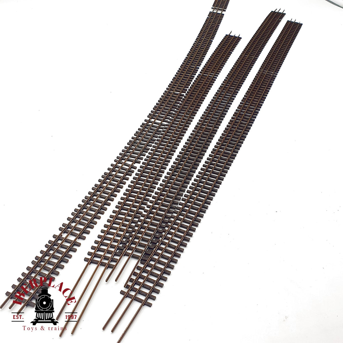 ♻️ Pilz 4x 85126 Via Flexible 1000mm Modellgleis tres carriles 🔴 GRADE C Escala H0 1:87