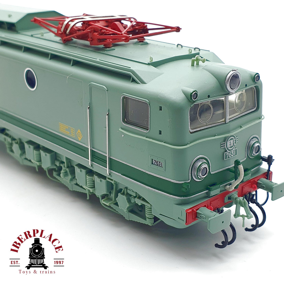 ♻️✨ Electrotren 2702AC locomotora eléctrica RENFE 276-068 verde Digital Escala H0 1:87