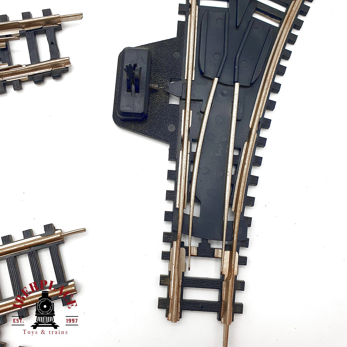 ♻️ Distler 1962-68 6x Vías Desvíos Manuales y Cruce Weichen Kreuzung🟢 GRADE A Escala H0 1:87