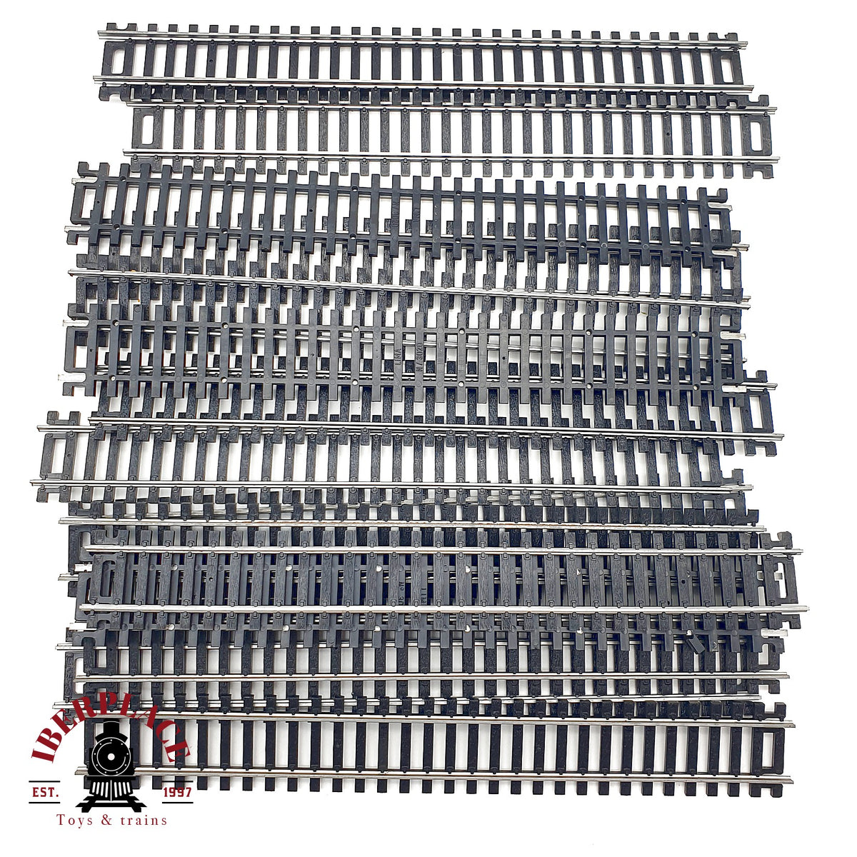♻️ Lima 3020 15x Vias Rectas 222mm Gleise Gerades Gleis DC 🟡 GRADE B Escala H0 1:87