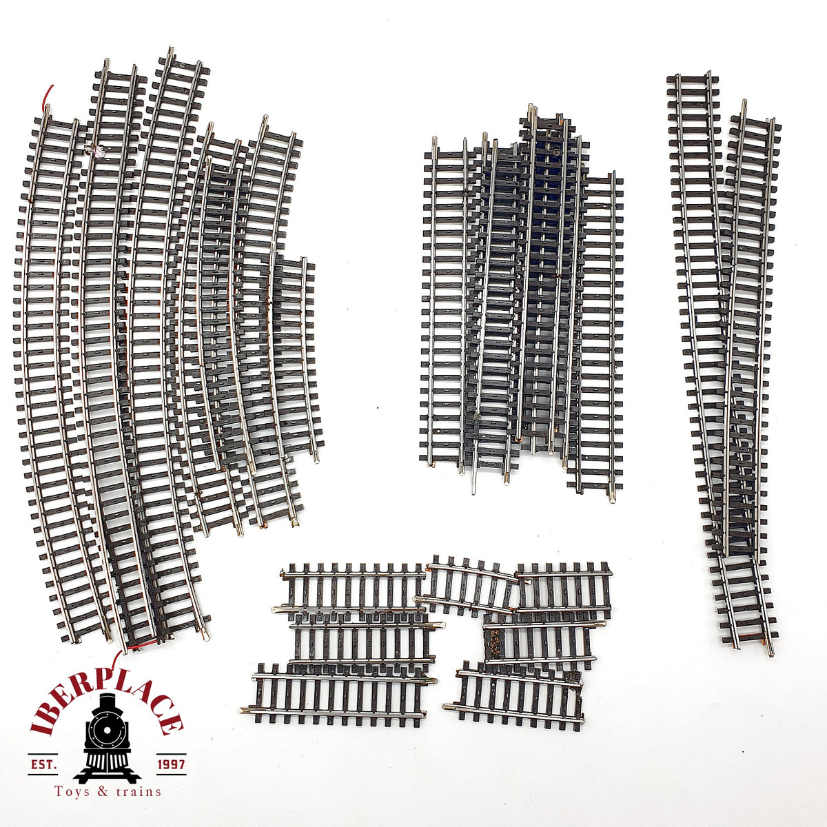 ♻️ Märklin 23x 2251 2232 2100 2200 vías rectas y curvas 🔴 GRADE C Escala H0 1:87