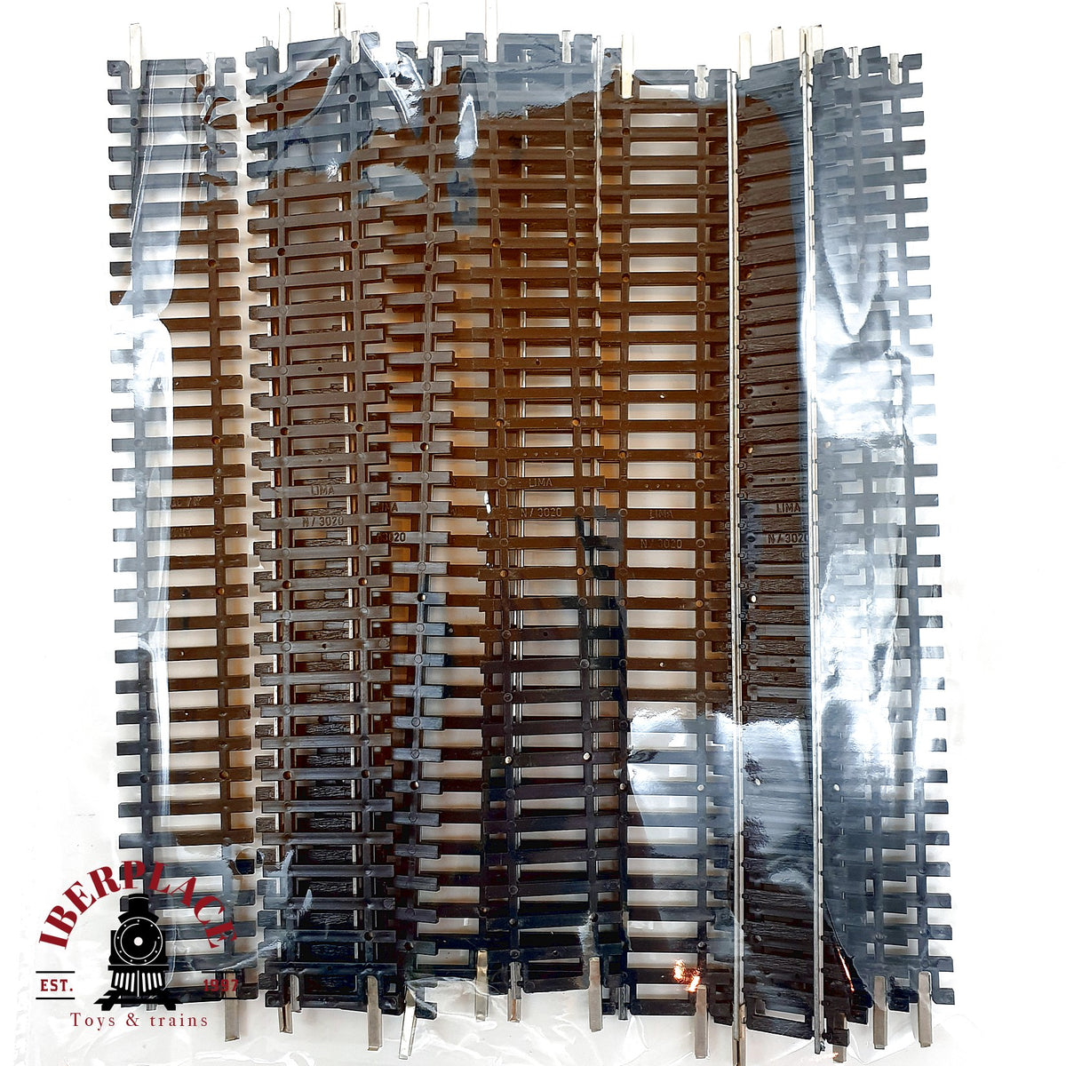 ♻️ Lima 12x 3020 vias rectas 220mm - 🟢 GRADE A Escala H0 1:87 2/3