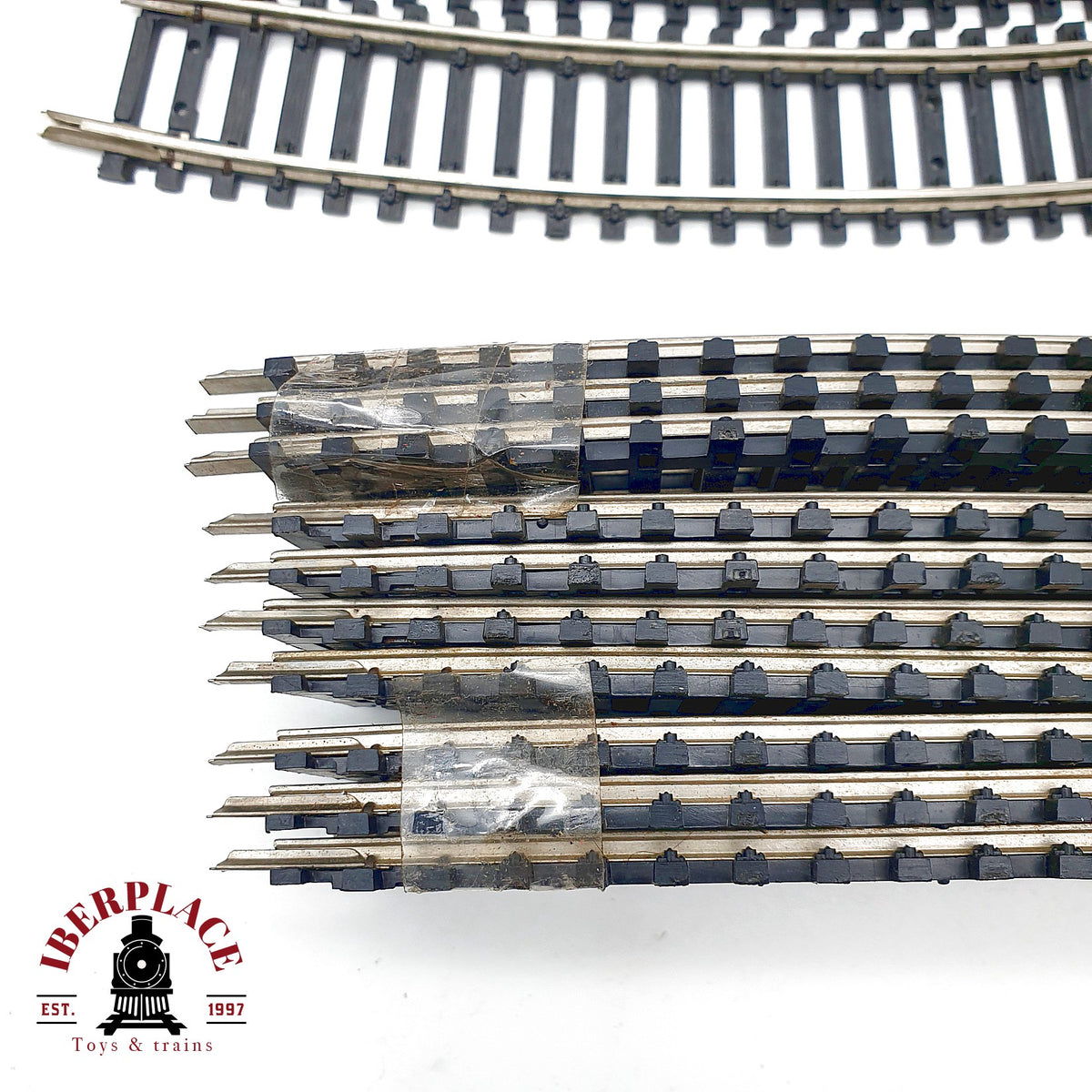 ♻️ Rivarossi 35x vías curvas y rectas S-148 S-150 🟢 GRADE A 🟡 GRADE B Escala H0 1:87