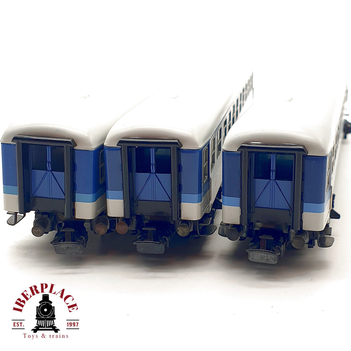 ♻️✨ Märklin Set 3x vagones InterRegio DB 4027 4032 1a 2a clase Chapa Escala H0 1:87