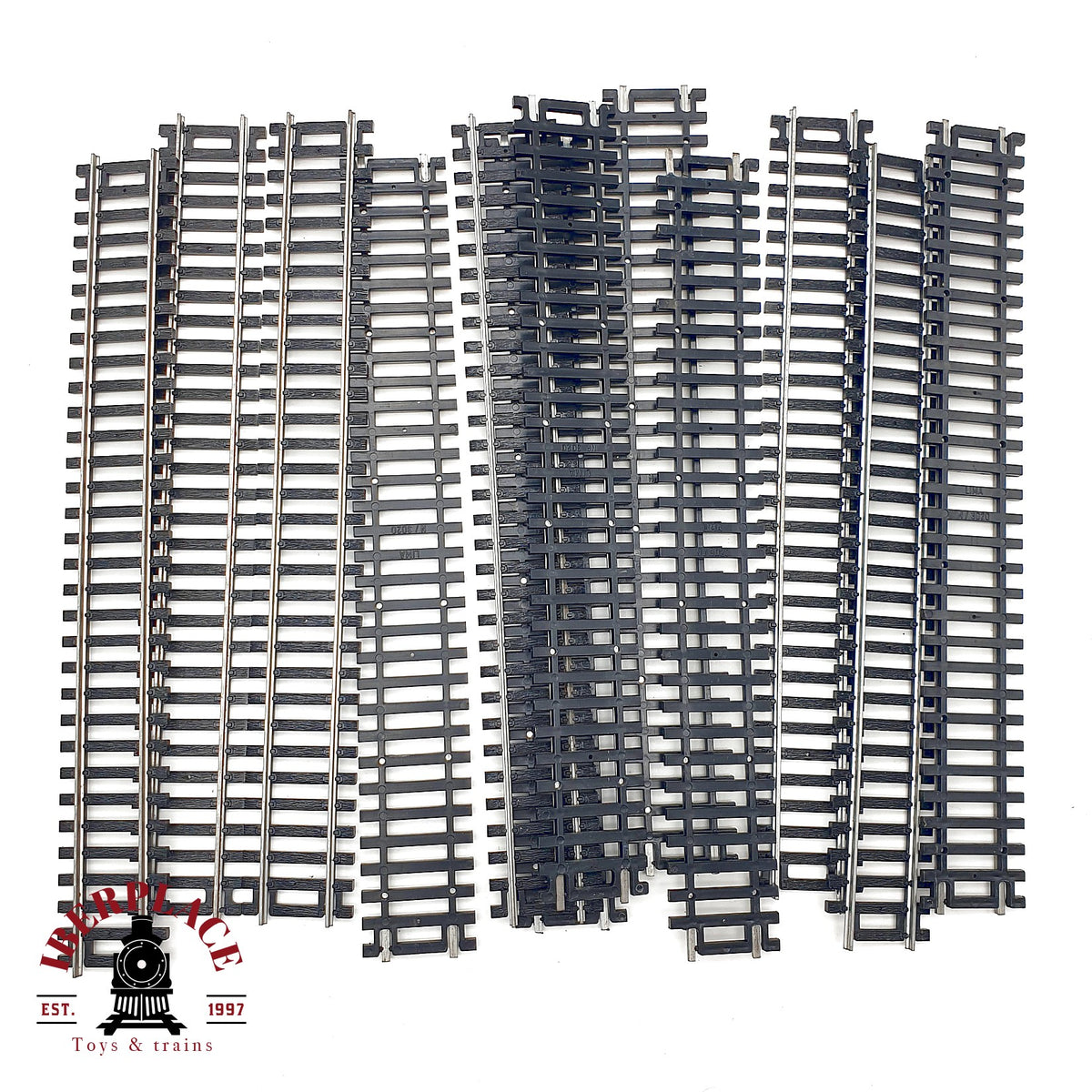 ♻️ Lima 12x 3020 vias rectas 220mm - 🟡 GRADE B Escala H0 1:87
