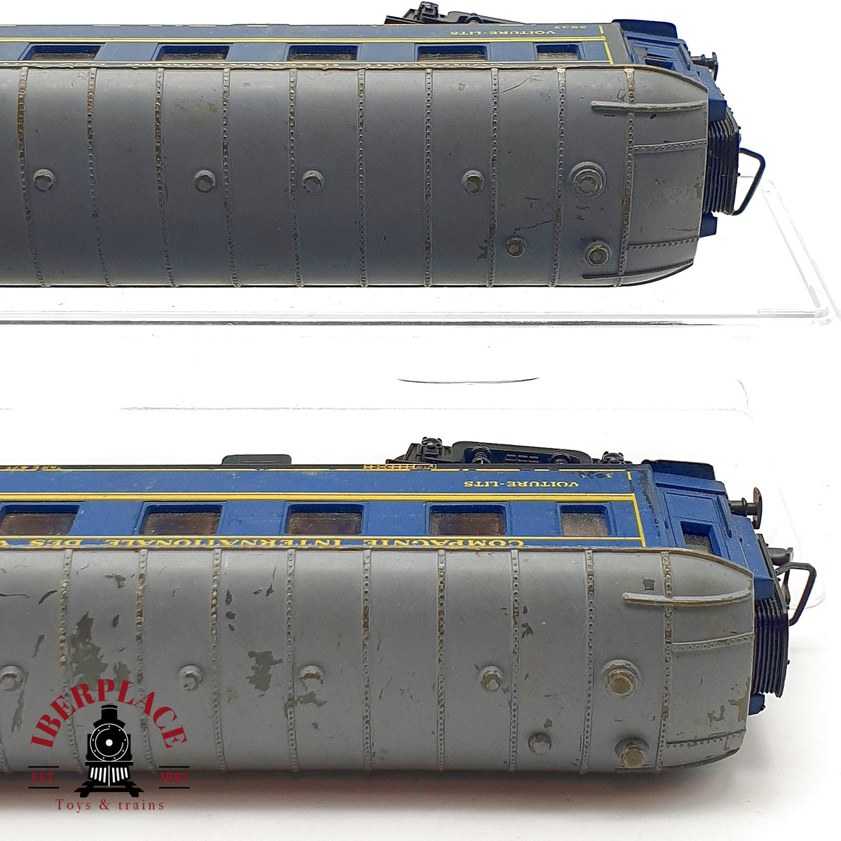 ♻️🚂 Jouef 2x vagones cama CIWL Voiture Lits Oriente Express DC Escala H0 1:87