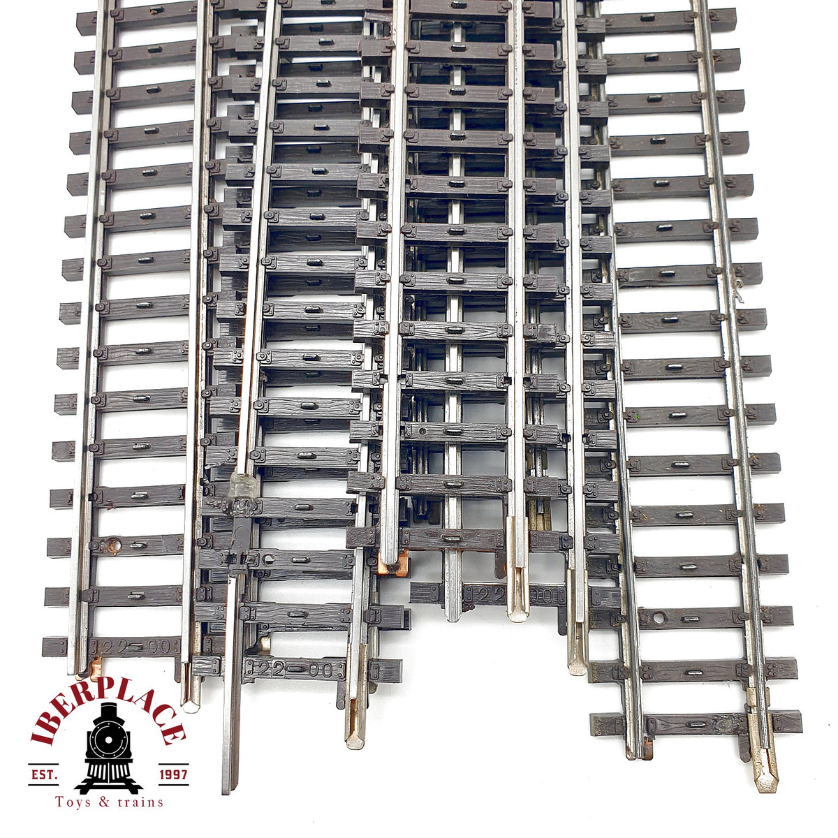♻️ Märklin 23x 2251 2232 2100 2200 vías rectas y curvas 🔴 GRADE C Escala H0 1:87